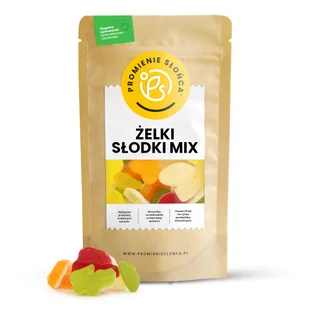 Żelki Owocowe Słodki Mix 600 g - Żelki - miniaturka - grafika 1