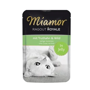 Miamor Ragout Royale w sosie, 22 x 100g - Indyk z dziczyzną - Mokra karma dla kotów - miniaturka - grafika 4