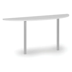 Dostawka do stołu biurowego PRIMO 1600 mm, biały - Inne meble biurowe - miniaturka - grafika 1