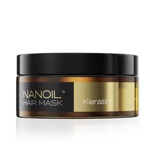 NANOIL Keratin Hair Mask 300ml maska do włosów z keratyną 01700 - Maski do włosów - miniaturka - grafika 1