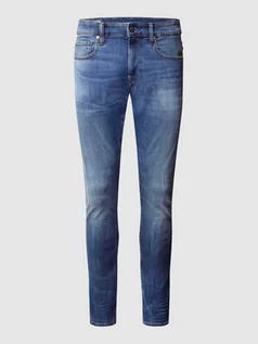 Spodnie męskie - Jeansy o kroju Skinny Fit z dodatkiem streczu - grafika 1