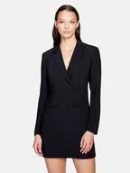 Sukienki - Sisley Sukienka codzienna 4O87LV04J Czarny Regular Fit - miniaturka - grafika 1