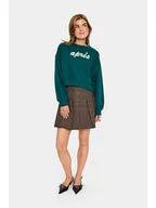 Bluzy damskie - SAINT TROPEZ Bluza w kolorze turkusowym - miniaturka - grafika 1