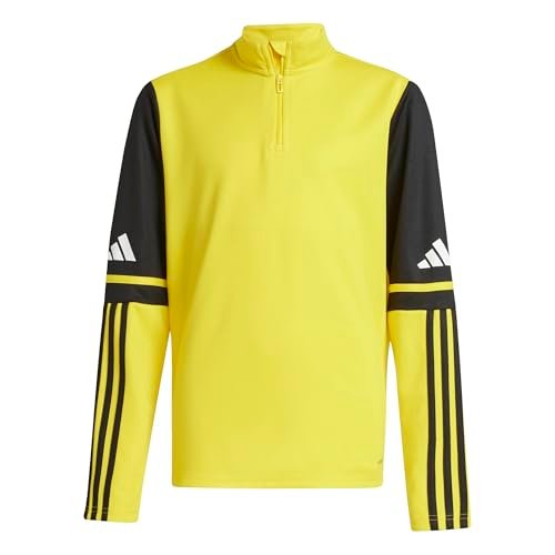 adidas Uniseks - dzieci SQUADRA25 TRAINING TOP KIDS, team yellow/black/white, 11-12 Years