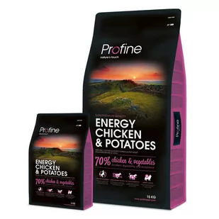 Profine Adult Energy Chicken&Potatoes 15 kg - Sucha karma dla psów - miniaturka - grafika 1