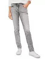 Spodnie damskie - Cecil Damskie spodnie jeansowe luźne, Grey Used Wash, 27W / 30L - miniaturka - grafika 1