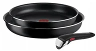 Zestawy garnków i patelni - Zestaw patelni Tefal Ingenio Extra 3 el. 24 cm 28 cm uchwyt - miniaturka - grafika 1