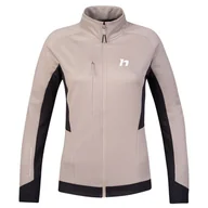 Bluzy sportowe damskie - Bluza damska Hannah Nela Rozmiar: S / Kolor: beżowy - miniaturka - grafika 1