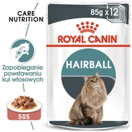 Mokra karma dla kotów - Royal Canin bytówka Hairball Care 12x85 g w sosie 16452-uniw - miniaturka - grafika 1