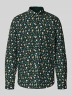 Koszule męskie - Koszula casualowa o kroju regular fit z kołnierzykiem typu button down - miniaturka - grafika 1