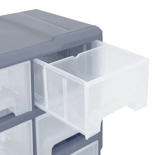 Organizer z 16 średnimi szufladkami, 52x16x37 cm Lumarko! - Regały - miniaturka - grafika 9