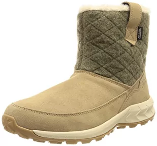 Jack Wolfskin Damskie buty trekkingowe Queenstown Texapore Boot W, Cookie, 39.5 EU - Buty trekkingowe damskie - miniaturka - grafika 1