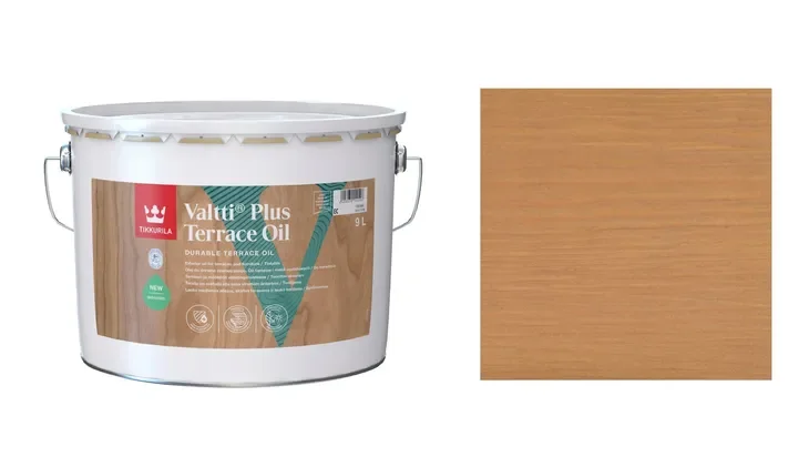 Tikkurila Valtti Plus Terrace Oil 9l 5063 Sora Olej Do Tarasów
