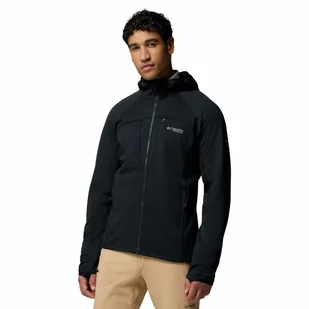 Męska bluza polarowa Columbia Arctic Crest Bonded Full Zip black - S - Bluzy męskie - miniaturka - grafika 1