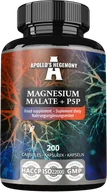 Witaminy i minerały - APOLLO'S HEGEMONY MAGNESIUM MALATE + P5P JABŁCZAN MAGNEZU Z WITAMINĄ B6 200 KAPSUŁEK - miniaturka - grafika 1
