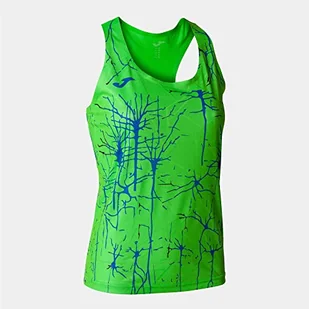 Joma Damska koszulka z krótkim rękawem Camiseta de tirantes Élite IX, Verde flúor, L - Koszulki i topy damskie - miniaturka - grafika 1