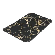Dywaniki łazienkowe - Baliv Dywanik łazienkowy Gold foil 40x60cm czarny - miniaturka - grafika 1