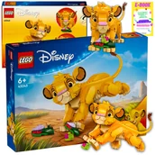 Klocki - LEGO KRÓL LEW SIMBA DISNEY LION KING LWIĄTKO KLOCKI PREZENT + EBOOK - miniaturka - grafika 1