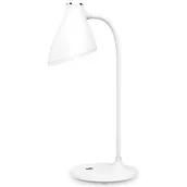 Lampy stojące - Platinet Lampka biurkowa biała PDL6730 PDL6730 - miniaturka - grafika 1
