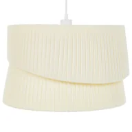 Lampy sufitowe - Lampa wisząca beżowa BIRIM - miniaturka - grafika 1