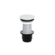 Korki do umywalek - Excellent Korek klik-klak umywalkowy czarny z pokrywą ceramiczną - miniaturka - grafika 1