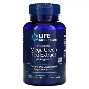 Life Extension - Ekstrakt z Zielonej Herbaty, 100 kapsułek roślinnych - Suplementy naturalne - miniaturka - grafika 1
