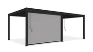 Kratki i pergole - Roleta opuszczana do pergoli ELEGANCE/DELUXE/FUSION 3.6 m Anthracite - Gutroof - miniaturka - grafika 1