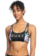 Koszulki i topy damskie - Roxy damski top bikini czarny M - miniaturka - grafika 1