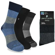 Skarpetki męskie - PIERRE CARDIN skarpety męskie GARNITUROWE długie 3-PAK - 43-46 - miniaturka - grafika 1