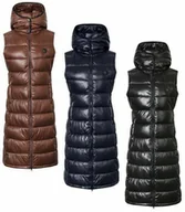 Kamizelki jeździeckie - Covalliero Długa kamizelka zimowa damska AW23 - miniaturka - grafika 1