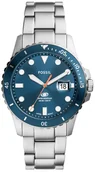 Zegarki męskie - Zegarek Fossil FS6050 BLUE DIVE Stainless Steel 42mm - miniaturka - grafika 1