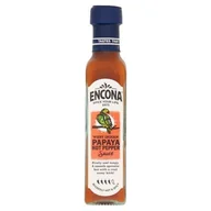 Sosy w słoikach - Sos Encona Hot Pepper Papaya 142ml - miniaturka - grafika 1