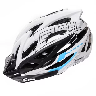 Meteor Kask rowerowy ochronny dla dorosłych, Gruver, rozmiar 55-58 - Kaski rowerowe - miniaturka - grafika 1