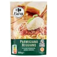 Sery - Carrefour Extra Ser Parmigiano Reggiano tarty 100 g - miniaturka - grafika 1