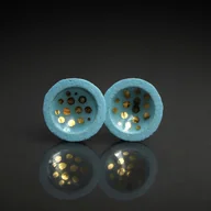 Kolczyki - Drobinki 11mm /stal chirurgiczna/ - miniaturka - grafika 1