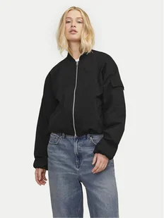 JJXX Kurtka bomber Leila 12253330 Czarny Regular Fit - Kurtki damskie - miniaturka - grafika 1