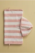 Stroje kąpielowe dla dziewczynek - H & M - Niemowlęcy ręcznik-ponczo - Różowy - H&M - miniaturka - grafika 1
