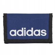 Portfele - Portfel adidas Linear Wallet IN6133 granatowy one size - miniaturka - grafika 1