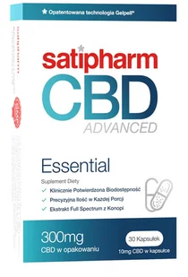 Satipharm CBD Advanced Essential 30 Kapsułek  Dojelitowych - Układ nerwowy - miniaturka - grafika 1