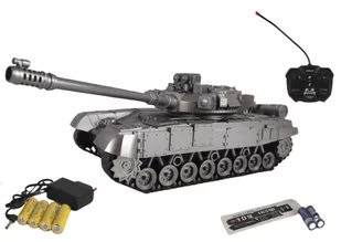Czołg wojsko zdalnie sterowany stalowy - Zabawki zdalnie sterowane - miniaturka - grafika 1