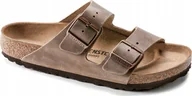 Klapki i japonki męskie - Birkenstock Birkenstock Arizona NU Oiled 0352201 Brązowe 47 - miniaturka - grafika 1