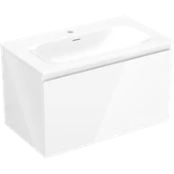 Szafki łazienkowe - Mexen Orio szafka łazienkowa 80 cm z umywalką Vela, 1 szuflada, biała połysk - 91A10-08047-1-BF00-W23M00 - miniaturka - grafika 1