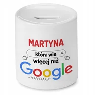 Skarbonki - Dla Handlowca Skarbonka na Urodziny Prezent z Nadrukiem ze Zdjęciem + Opakowanie na prezent (wzór 01) - miniaturka - grafika 1