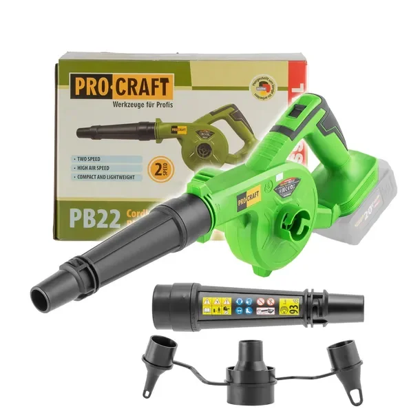 Dmuchawa Akumulatorowa Procraft 20v Pb22bb 15000
