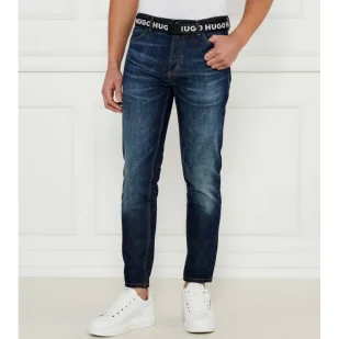 HUGO Jeansy 634 Tapered fit - Spodnie męskie - miniaturka - grafika 1