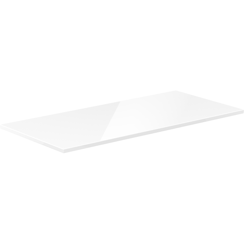 Mexen Uni blat naszafkowy 90 cm, biały połysk - 91AXX-0904-464-18-00