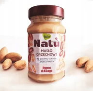 Słodkie kremy i masła - Masło Orzechowe Bez Dodatku Cukru Bio 220G - Źródło Białka - miniaturka - grafika 1