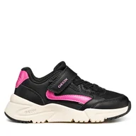 Buty dla dziewczynek - Sneakersy Geox J Loftus J46M2A 0FU54 C0922 D Czarny - miniaturka - grafika 1