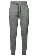 Bluzy męskie - Superdry Joggers z mankietami Bluza męska, Charcoal Grey Marl, XL - miniaturka - grafika 1