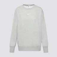 Bluzy damskie - NIKE BLUZA W NSW PHNX FLC CREW OS - miniaturka - grafika 1